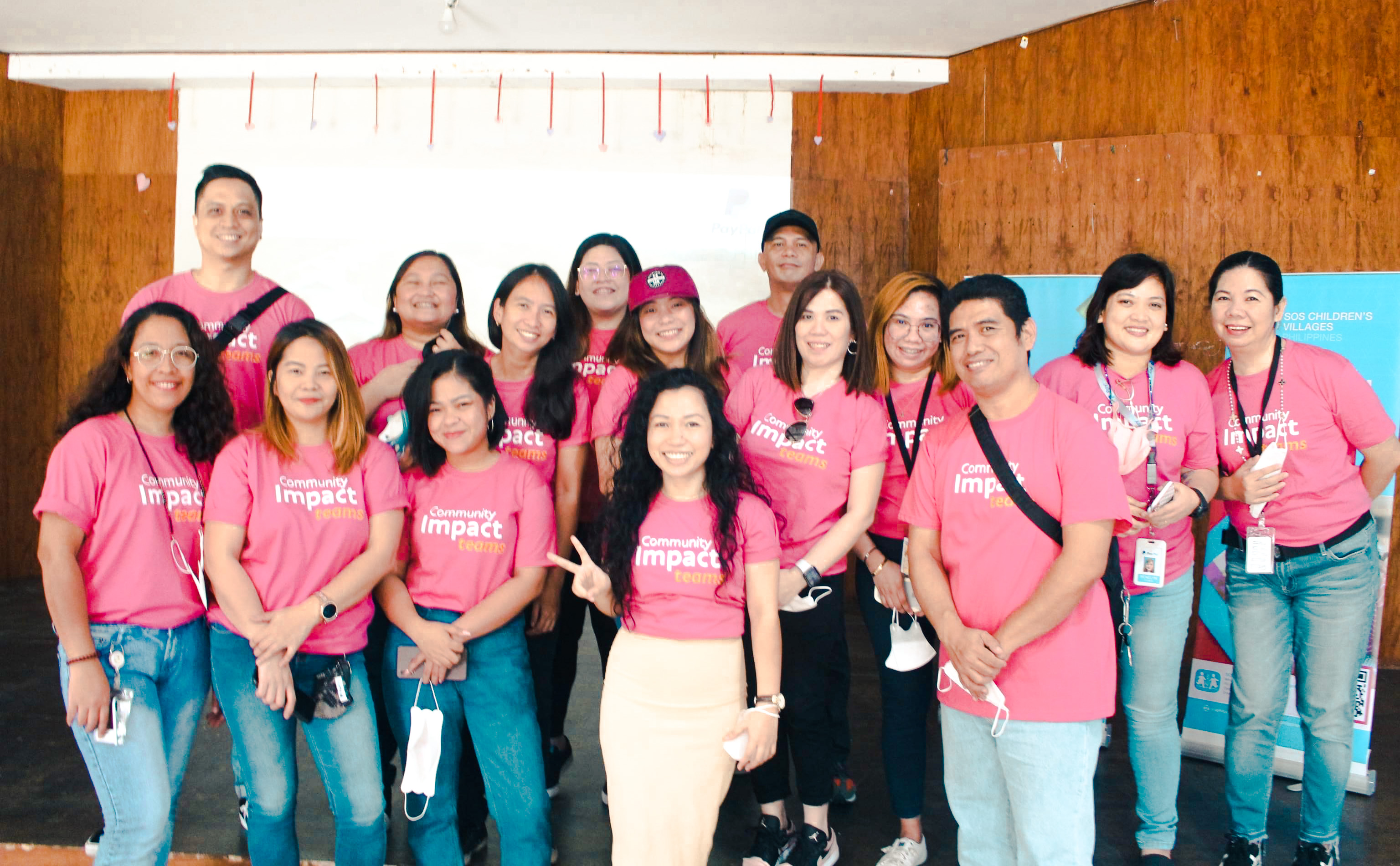 PayPal Community Impact Team in Manila, Philippines